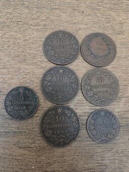 Predám staré mince Italia