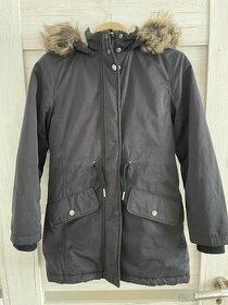 Dievčenská zimná bunda, kvalitná, veľkosť 146 - 1