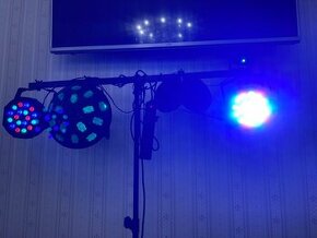LED svetlá pre komerčnú kapelu, či DJ