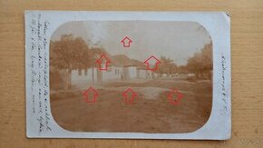 Historická fotopohľadnica Dolná Krupá, okres Trnava