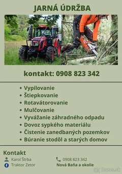 Jarná údržba