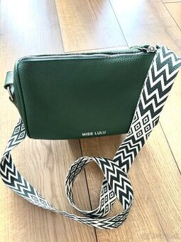 Zelená crossbody kabelka