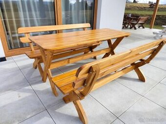 Záhradné sedenie pivné sety - doprava 20€ po Slovensku