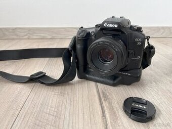 CANON EOS 30 analógová zrkadlovka na film