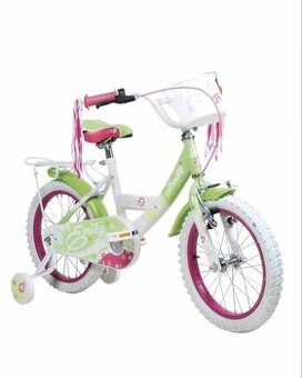 Nepoužívaný detský bicykel s kolieskami