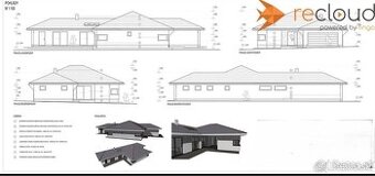 Projekt rodinný dom bungalov