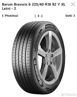 Barum Bravuris 225/40 R18