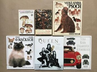 Jóga, Huby, Včelia materská kašička, Queen, Veľká kniha o