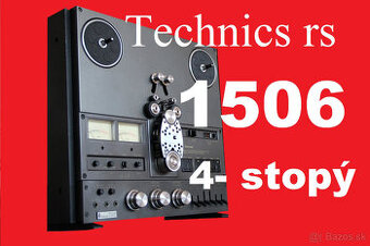 ♫♫ kotúčový magnetofón TECHNICS RS 1506 US ♫♫