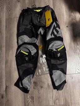 Motocrossové nohavice Thor-Nové s vysačkou