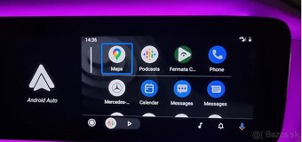 Mercedes-Benz Apple CarPlay a Android Auto + Mapy Bratislava