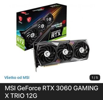 Msi RTX 3060