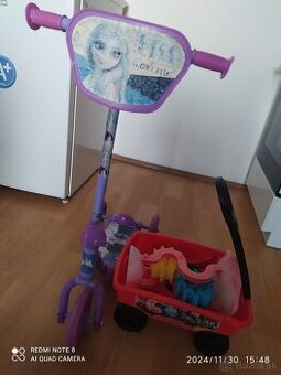 Kolobežka a sada do piesku