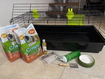 Klietka a príslušenstvo pre morča