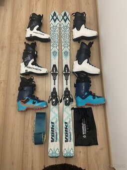 skialpové lyže značky Völkl Nukka 149cm