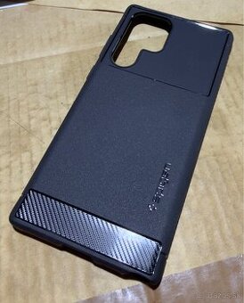 Spigen Rugged Armor Matte Black Samsung Galaxy S22 Ultra