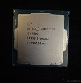 Predám procesory Intel Core i5 7500