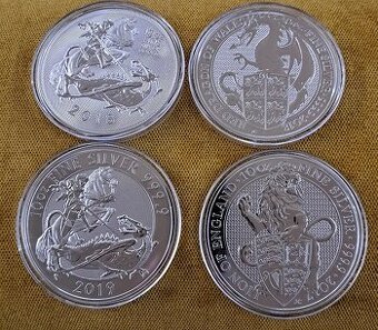 Anglicko 10oz minca investicne striebro