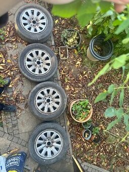 Zimné kolesa 5x112, 205/55 r16 5mm dezén