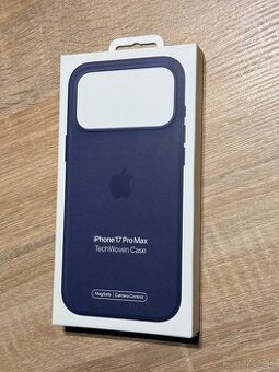 Apple Kryt TechWoven na iPhone 17 Pro Max modrý