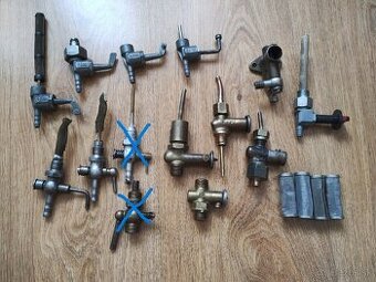 Originálne JAWA ČZ palivové kohútiky - pierok, čz, pionár at