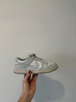 Nike dunk white/grey tenisky