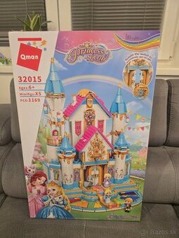 Nové nerozbalené lego Qman zámok pre princezne