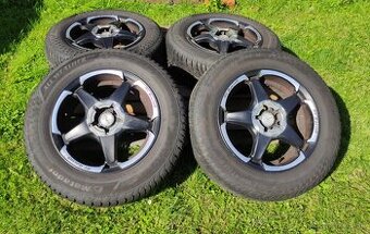 Disky R15, 5x100 + celoročné pneumatiky Matador 195/65