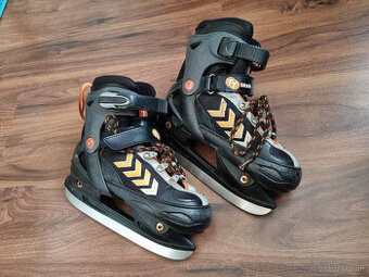 detské korčule na ľad / ľadové korčule nastaviteľné 34-36