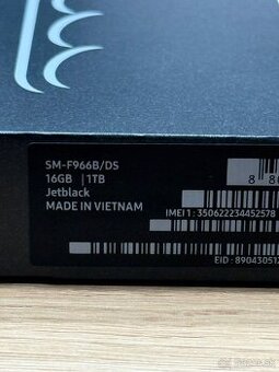 Samsung Z fold 16gb/1TB jet black