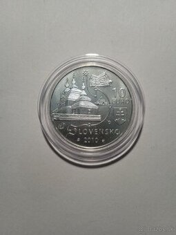 10 EUR- Drevené chrámy 2010  BK