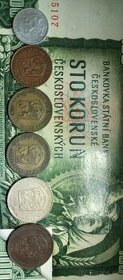 Predaj sada mincí Československo 1962-1990