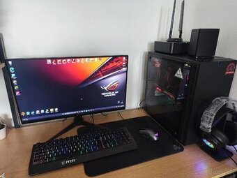 Vymenimza NTB/predám herný PC GTX10808GB
