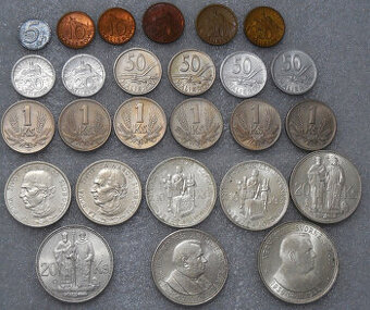 Mince: Kompletná Top sada mincí Slovenský štát 1939-45