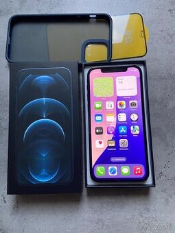 Iphone 12 Pro,modrý,zdravie 100%