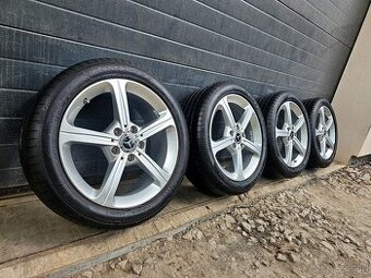 Letná Sada Mercedes 5x112 17"+Zánovné Letné Pneu 205/50 R17