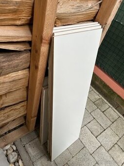 Biely taliansky obklad do kuchyne 90x30x1cm použitý 2,2m2