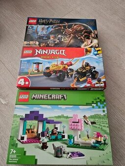 Lego ninjago, minecraft, harry potter