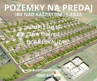 PREDAJ STAVEBNÝCH POZEMKOV-IBV Nad Kaštieľom, Kežmarok