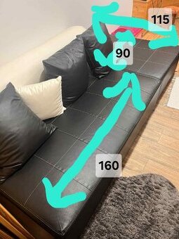 Predám koženú sedačku