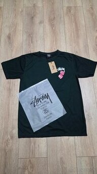 Stüssy Fuzzy Dice Tee dark green/pink