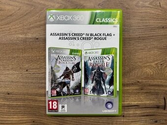 Hra Xbox 360 - Assassin’s Creed IV Black Flag + Rogue