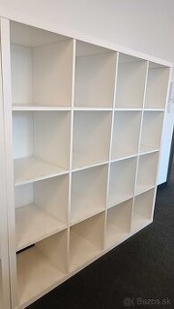 IKEA KALLAX – lesklá biela (3ks)