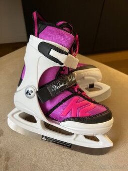 Detské / dievčenské K2 "rastúce" ľadové korčule