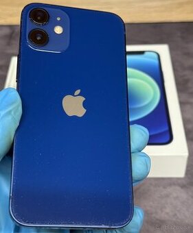 Apple iPhone 12 Mini 64 GB Blue / 100% batéria