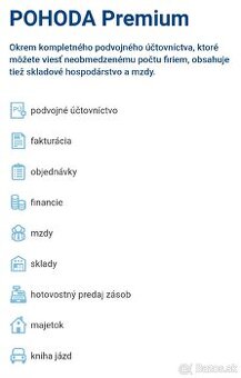 Stormware Pohoda PREMIUM licencia, 1 pocitac