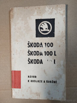 Škoda 100L návod na obsluhu.1971