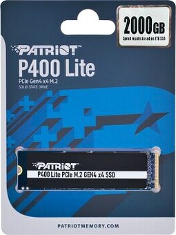Predám nový NEROZBALENÝ SSD Patrion P400 Lite P400LP2KGM28H