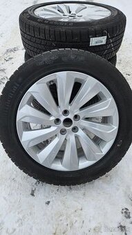 Originál Jaguar ALU kola R19 5x108 + Continental