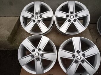 16"5x112 ET 48 Škoda Octavia originálne hliníkové disky